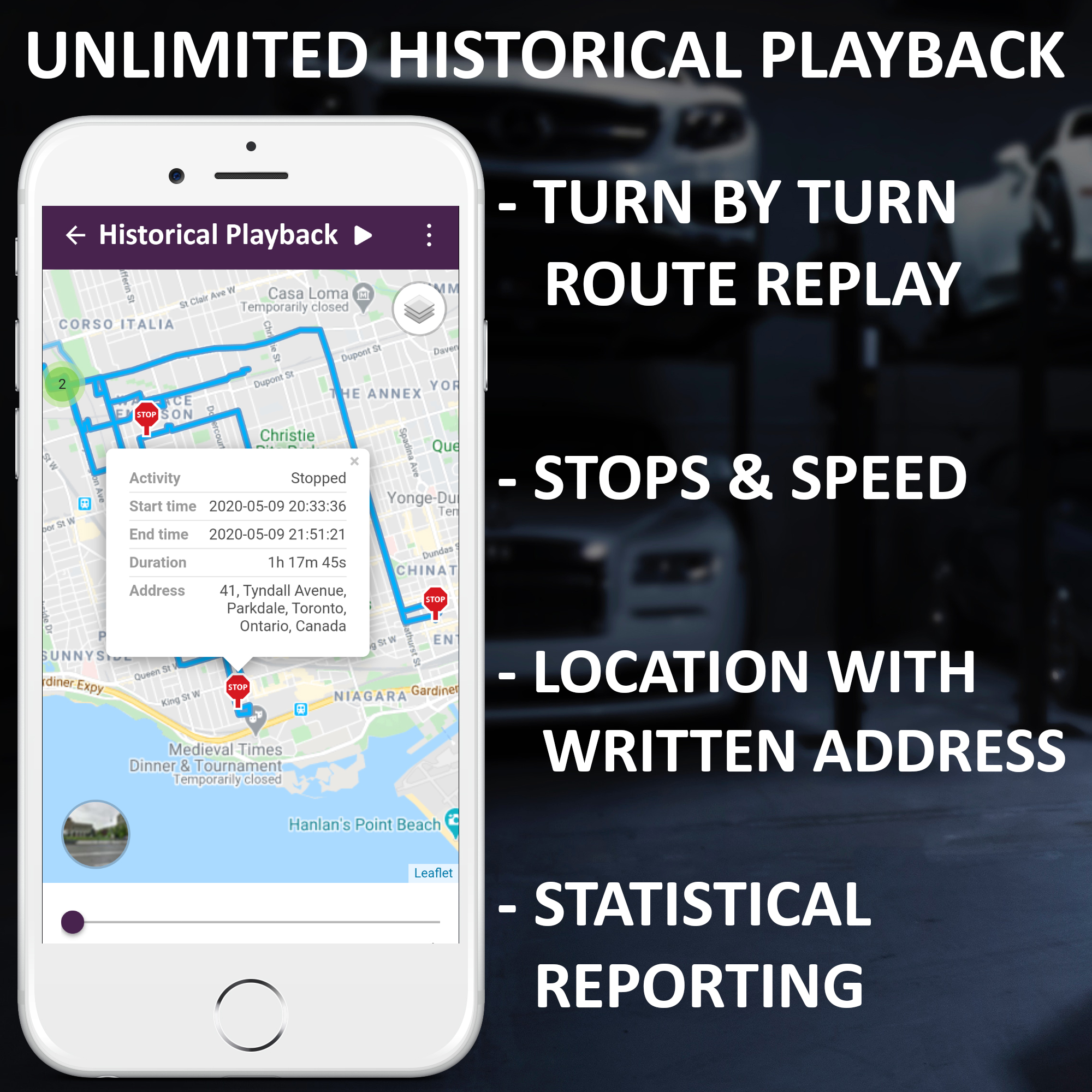 PlanetGPS – Waterproof Magnetic Real-Time GPS Tracker for Car Fleet with Worldwide Coverage